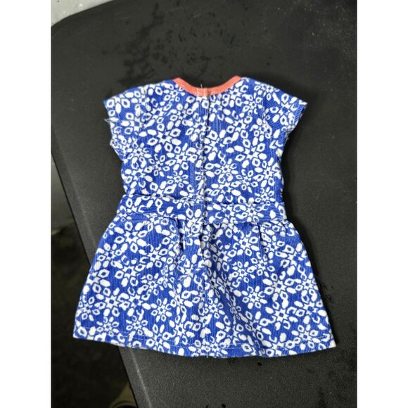 American Girl Truly Me Floral Print Corduroy Dress for 18 inch Doll Play Toy - Picture 2 of 5